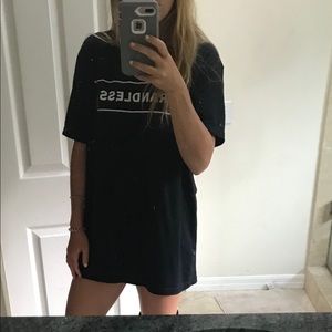 Oversized T-shirt dress